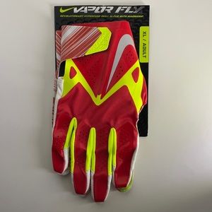 Men's NIKE VAPOR FLY FOOTBALL GLOVES SIZE EXTRA LARGE
